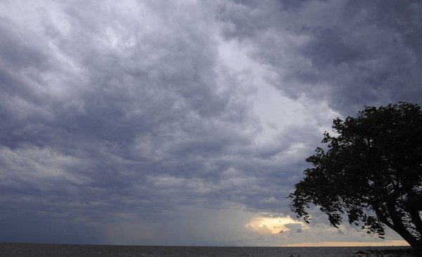 Inumet issued a yellow alert for strong storms and heavy rains