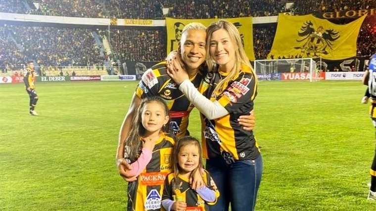 Jair Reinoso said goodbye to The Strongest