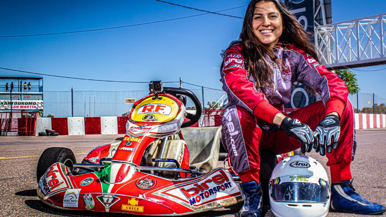Julieta Gélvez: the racing driver who dreams of being the best nationally