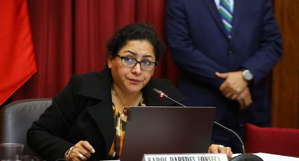 Karol Paredes considers that the Popular Action bench should not meet to talk with Betssy Chávez