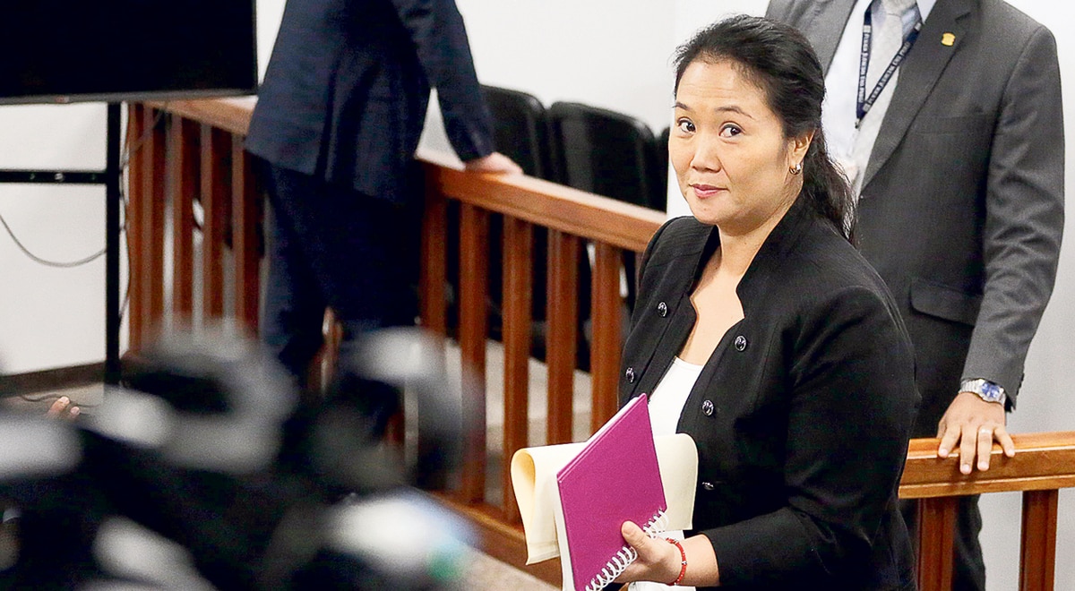 Keiko Fujimori: Criminal Chamber gave permission to Fuerza Popular leader for canceled event