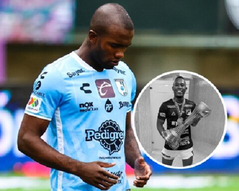 Kevin Balanta arrived to say goodbye to his friend Andrés, and he also had the funeral of his brother Camilo