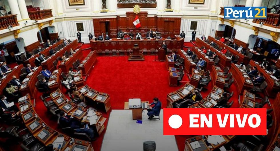 LIVE |  Plenary session of Congress will debate this Friday the advance of General Elections