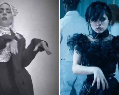 Lady Gaga dances like Merlina for TikTok