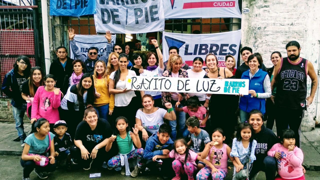 Left-wing organization marched on supermarkets to demand food for the holidays