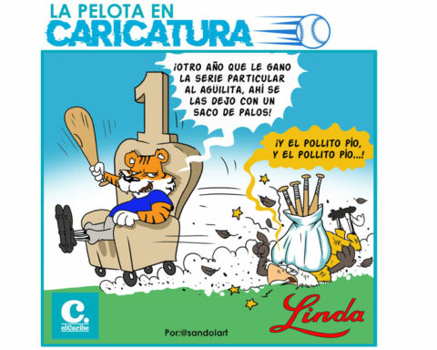 Licey punishes the Eagles and is left alone at the top