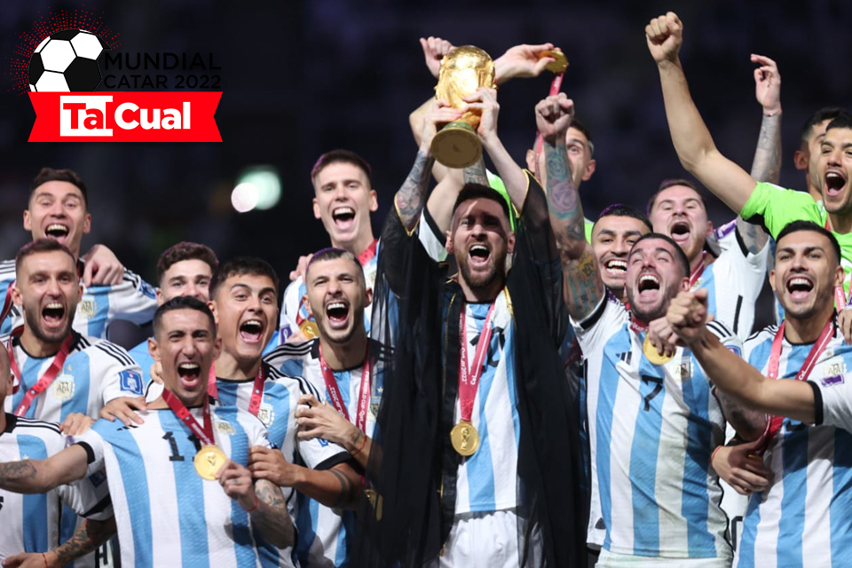 Lionel Messi fulfilled the dream and Argentina is three-time world champion