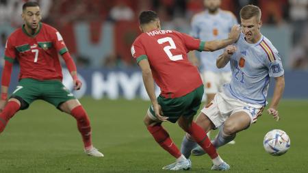 Live: Spain and Morocco go to extra time for a place in the quarterfinals