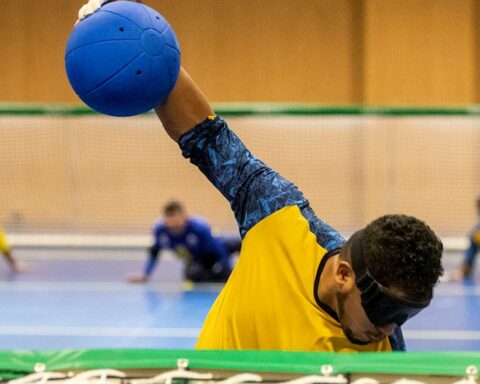 Men's team maintains 100% success in the goalball World Cup