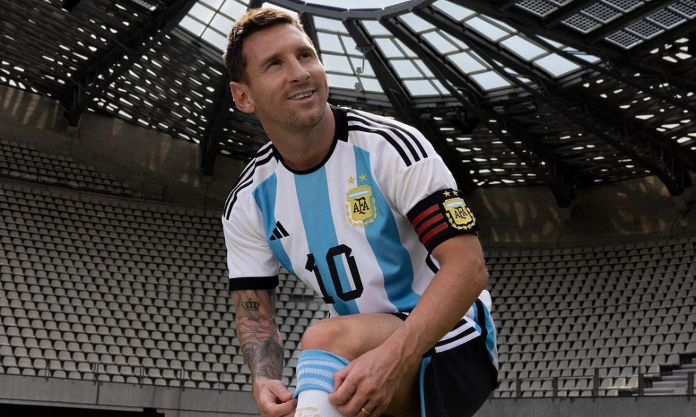 Messi threw a message: I'm ready.  Let's go Argentina!