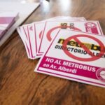Metrobus Alberdi-Directorio: merchants and neighbors protested after the start of the work