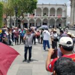 Mobilization in Arequipa to request the closure of the Congress of the Republic (LIVE)