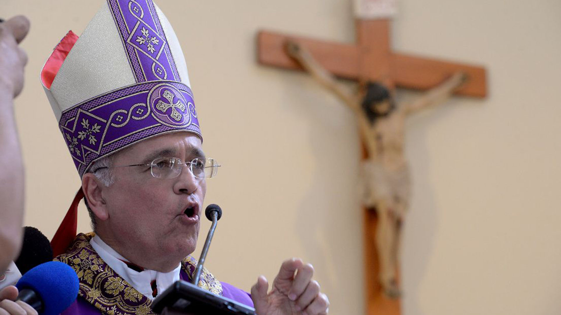 Monsignor Báez: "We need prophetic rebellion to denounce the crimes of the oppressors"