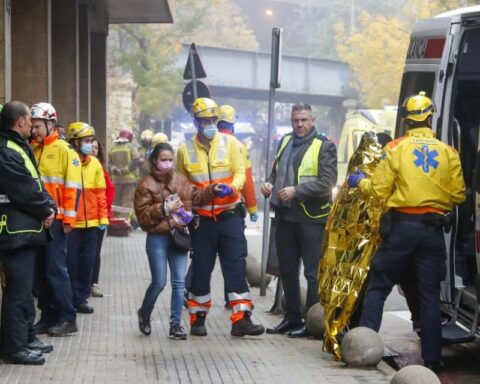 More than 150 people were injured in Spain by the collision of two trains in Barcelona