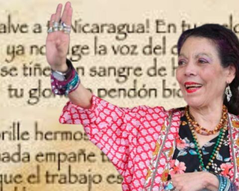 Murillo assumes the song "Soberanía", with which he attacks the international community, as a second Nicaraguan anthem