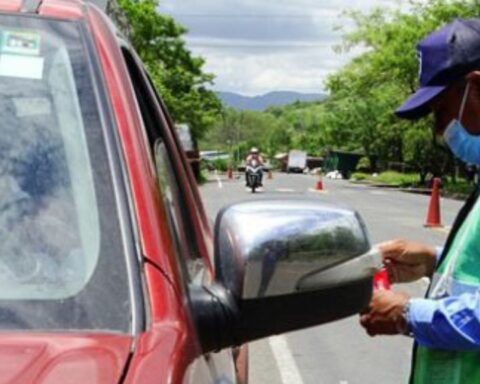 Nicaraguan Traffic Police "hunted" 8,755 drivers between December 19 and 25