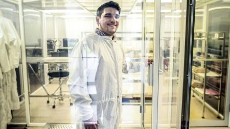 Nicolás, the first space engineer to graduate from the National University of San Martín