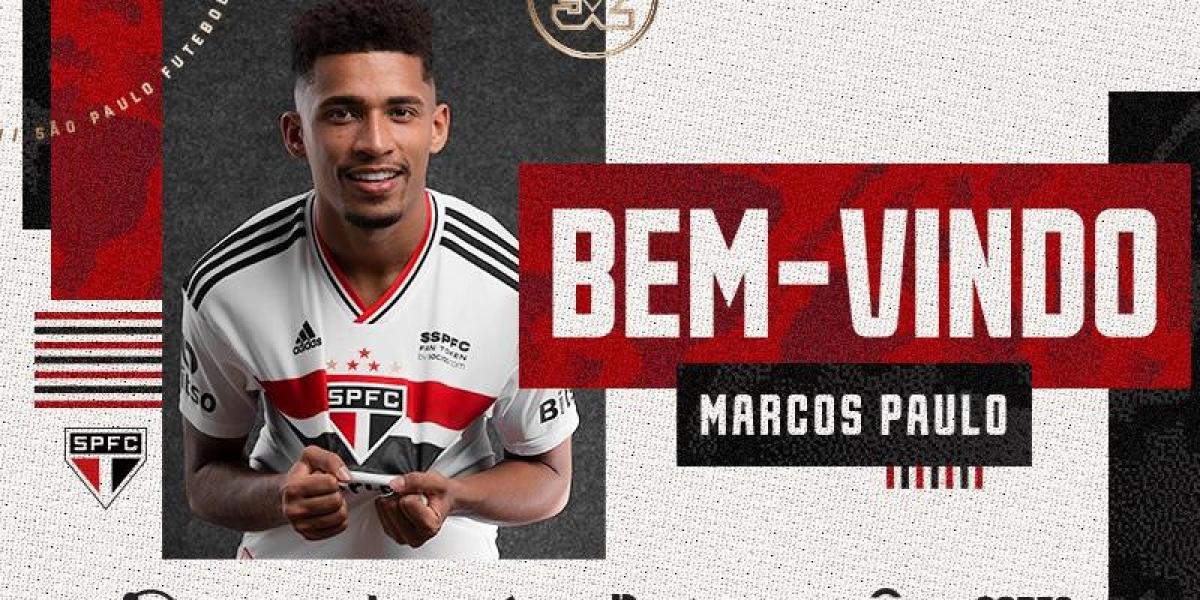 Official: Marcos Paulo, on loan with an option to buy