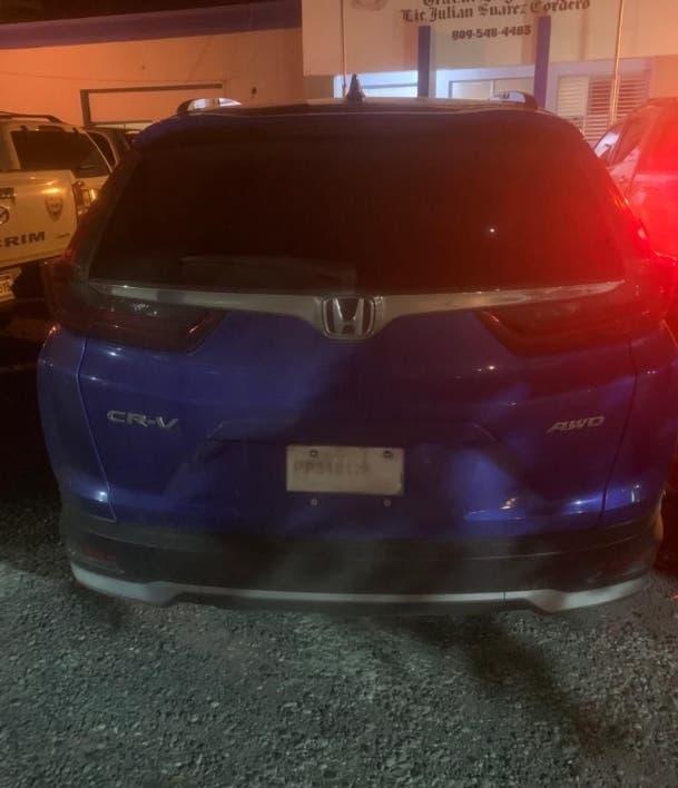 This Honda CR-V SUV was seized by the Police from the cloners of the Social Plan cards