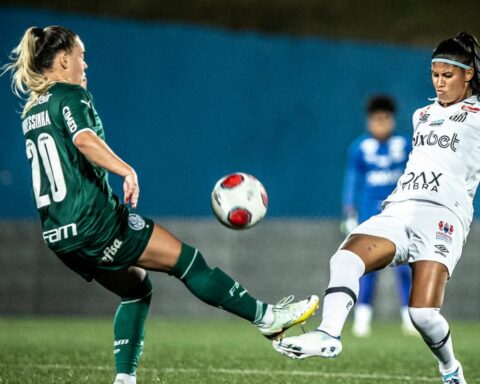 Palmeiras takes the lead against Santos in the Paulista Women's decision