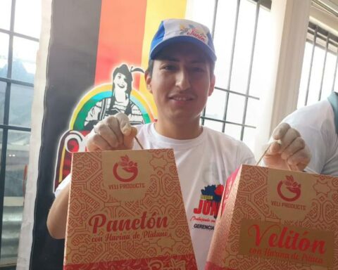 Panettone made with plantain and pituca flour will be displayed at the fair in Huancayo