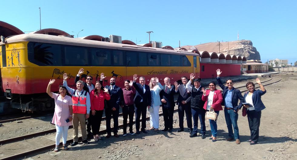 Peru rehabilitates the Tacna - Arica railway after being closed for almost three years due to COVID-19 (VIDEO)