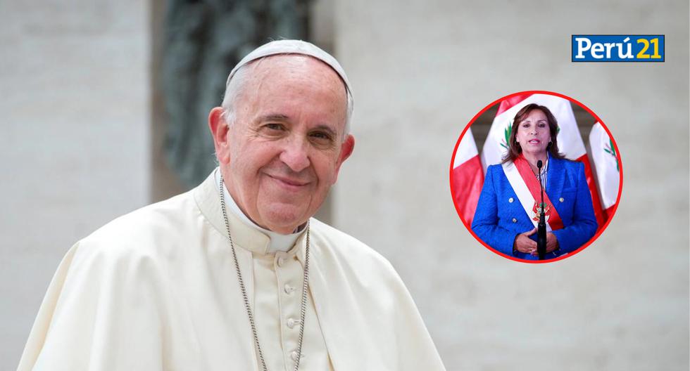 Pope Francis greets President Dina Boluarte and raises prayers for Peruvians