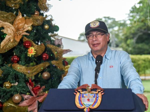 President Petro's Christmas message and wishes for Colombia