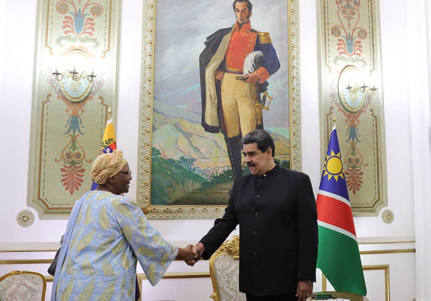 President received the Vice Prime Minister and Foreign Minister of Namibia