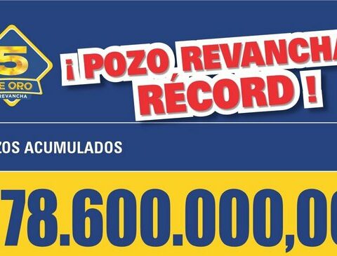 Raffle for the 5 de Oro will distribute almost US$ 2.5 million this Sunday