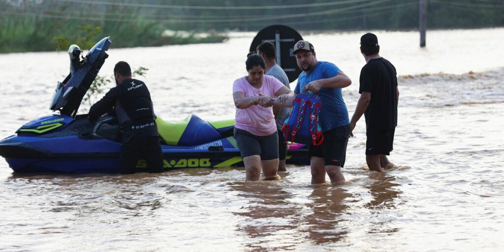 Rain continues to hit Santa Catarina and Southeast states