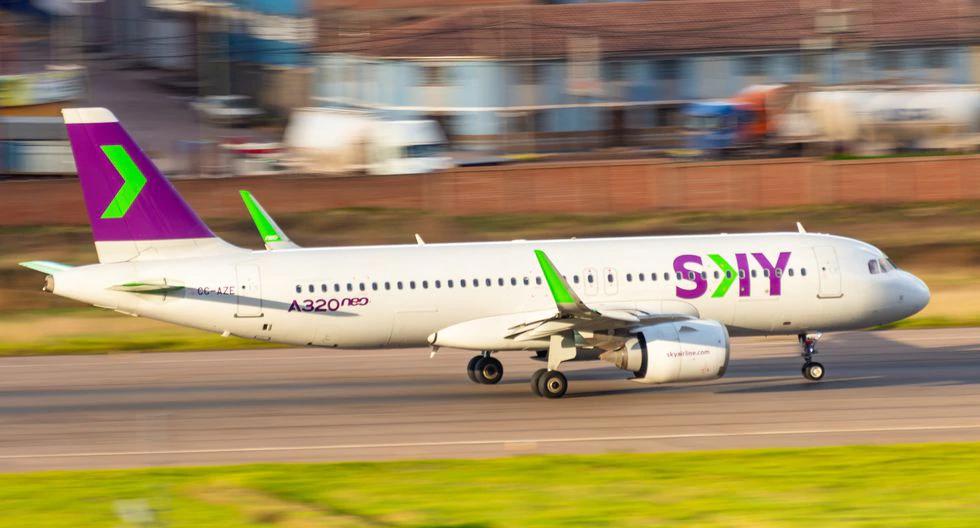 SKY extends the suspension of its flights to Cusco and Arequipa