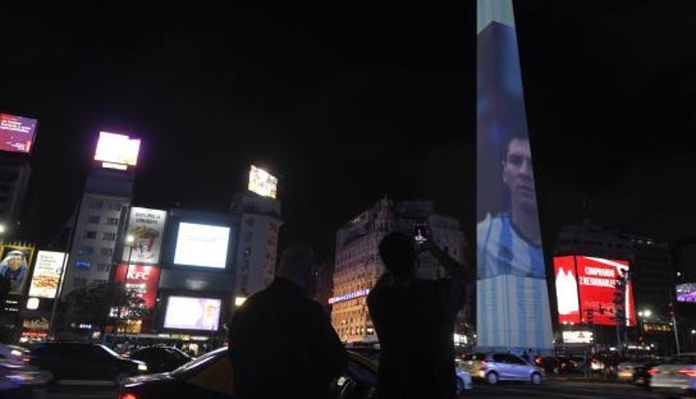 Serious incidents around the Obelisk of Buenos Aires