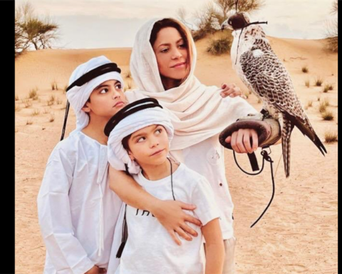Shakira went to Dubai with her children for Christmas: "looking for serenity"wrote