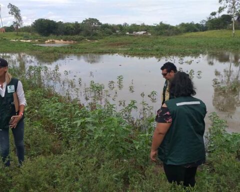 Society of Engineers and Government analyze damage caused to the Lomas de Arena aquifer zone