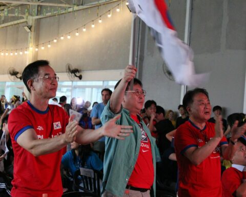South Koreans in SP regret defeat but vibrate with goals from Brazil