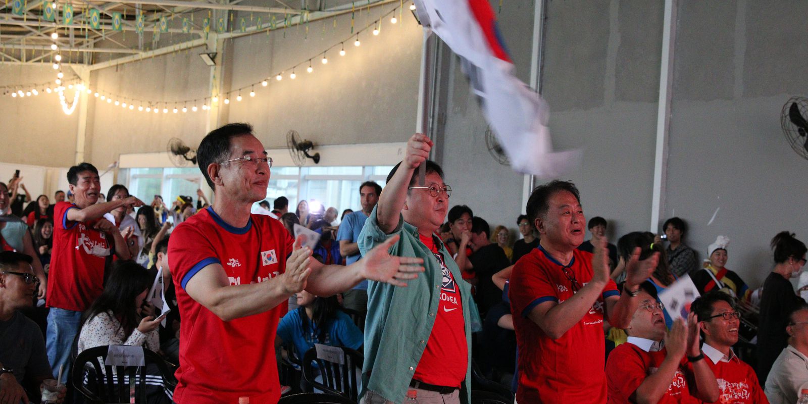 South Koreans in SP regret defeat but vibrate with goals from Brazil