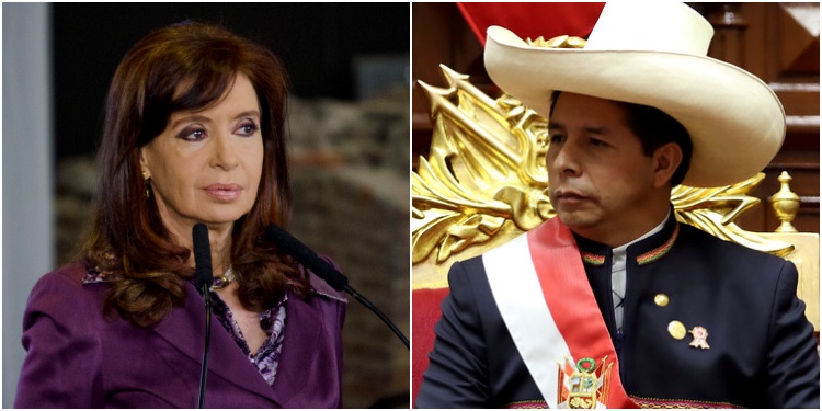 Cristina Fernández de Kircher, Pedro Castillo, izquierda latinoamericana