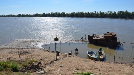 The Paraná River closes the year with historic downspouts in Entre Ríos