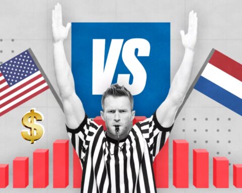 The United States thrashes the Netherlands... in economics