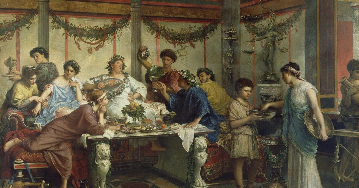 The ancient Romans also gave each other gifts for "Christmas"