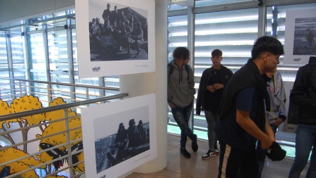 The documentary "the means of war" was exhibited in Posadas
