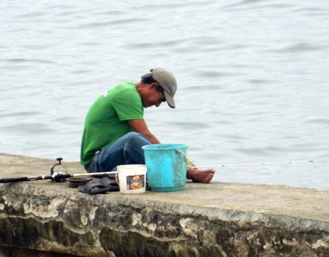 pescador, pescado, Cuba
