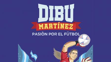 The heroes of La Scaloneta and their books: Dibu's for children and Messi to put together
