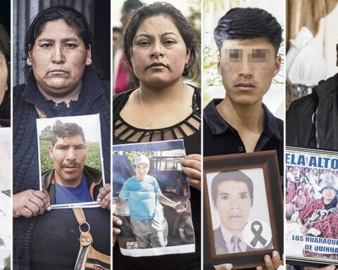 The nine victims of the military repression in Ayacucho