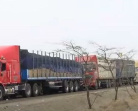 "The person who runs this country should make an urgent truce": trucks remain stranded at km 262 of the Panamericana Sur