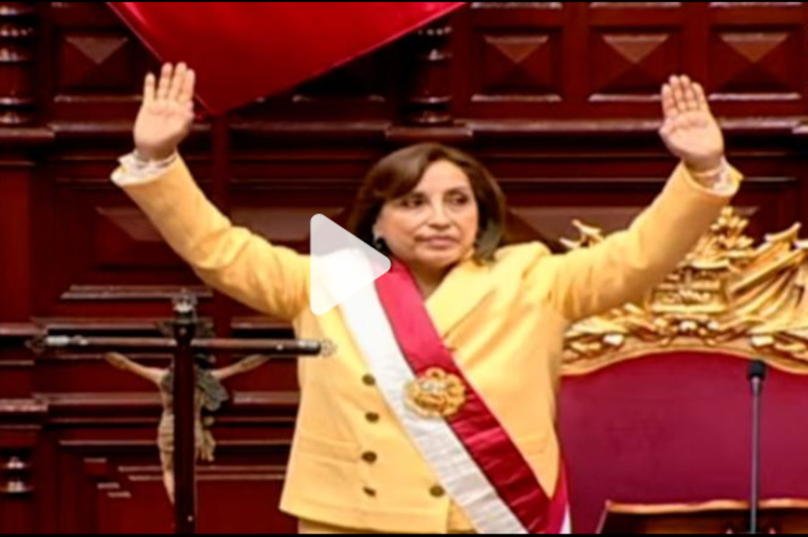 The president of Peru was dismissed and vice president Dina Boluarte took office