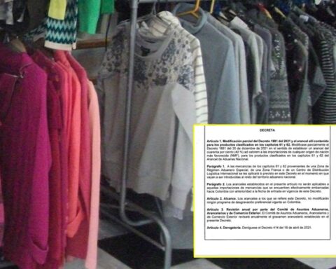 Ya es oficial: prendas importadas ahora tendrán impuesto del 40% en el país