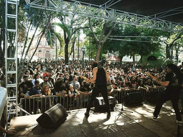 The traditional Metal Fair Fest returns in the Plaza Uruguaya