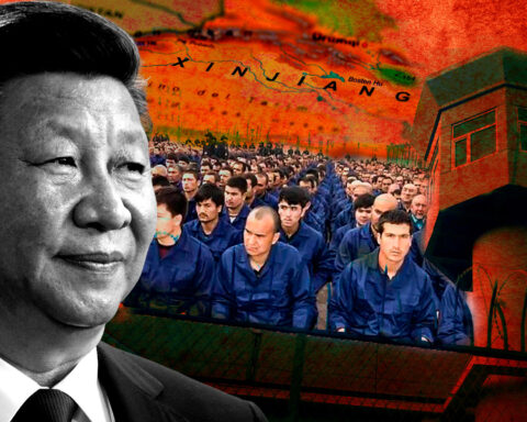 They accuse China of "serious violations of human rights"